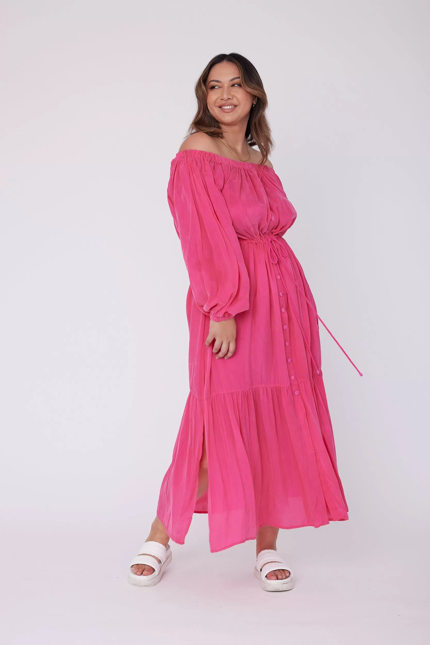 ROXETTE Dress Hot Pink