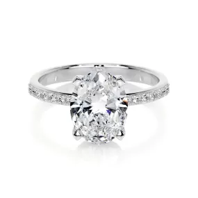 Samantha Lab Grown Diamond Ring -Platinum