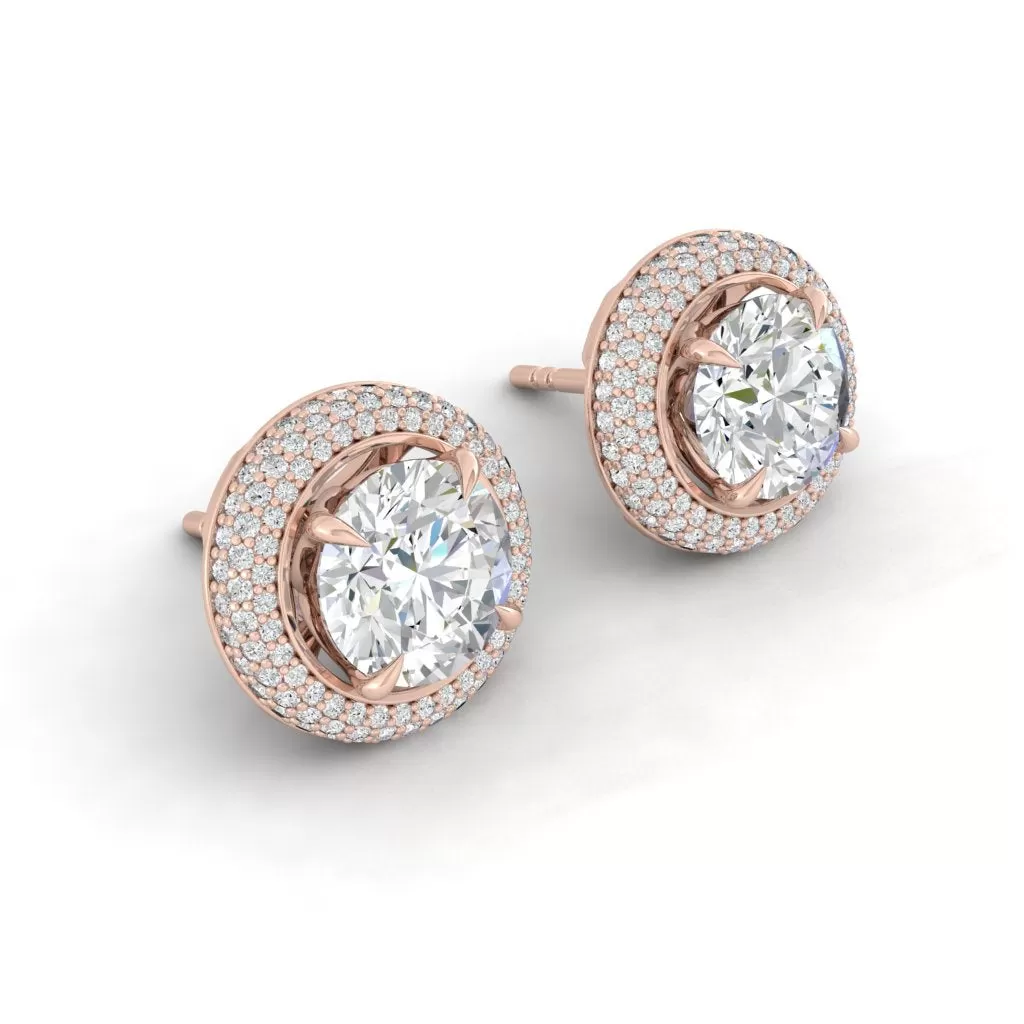 Selah Earrings Lab Diamond