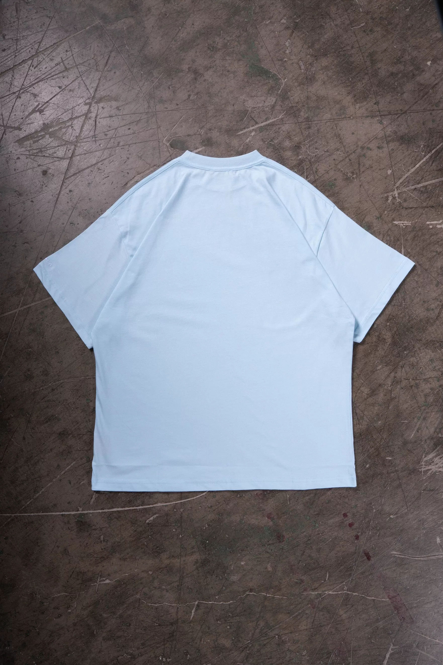 SMART WHITE ICE WATER / BABY BLUE T-SHIRT