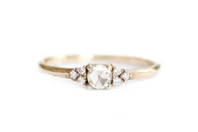 Sora Rose Cut Diamond Ring