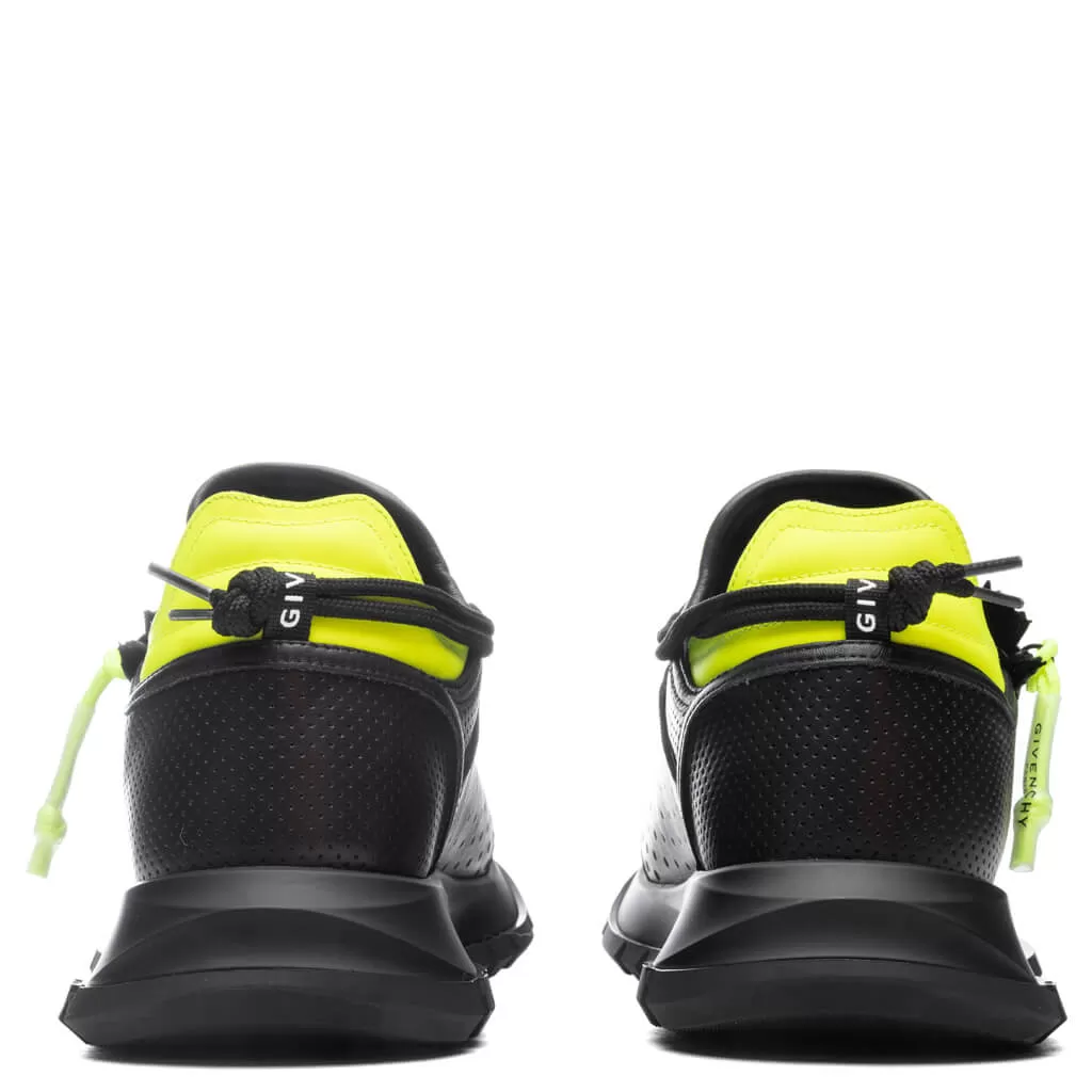 Spectre Runner Low With Zip - Black/Yellow