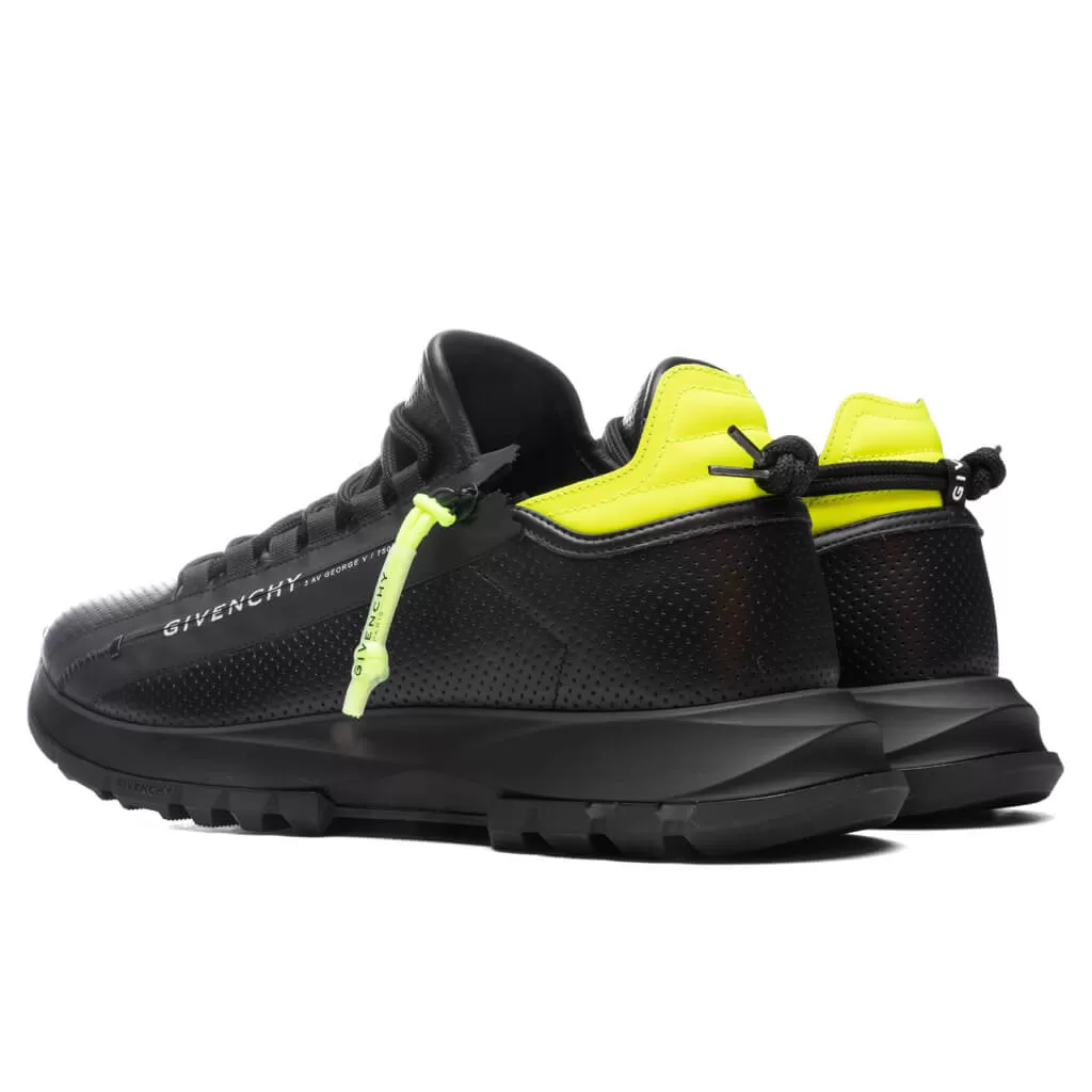 Spectre Runner Low With Zip - Black/Yellow