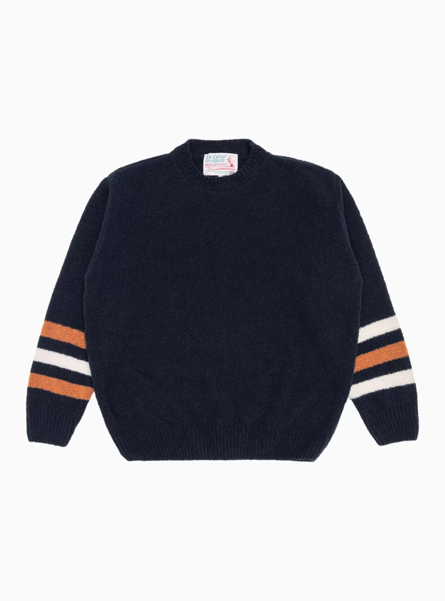 Sports Boucle Sweater Navy