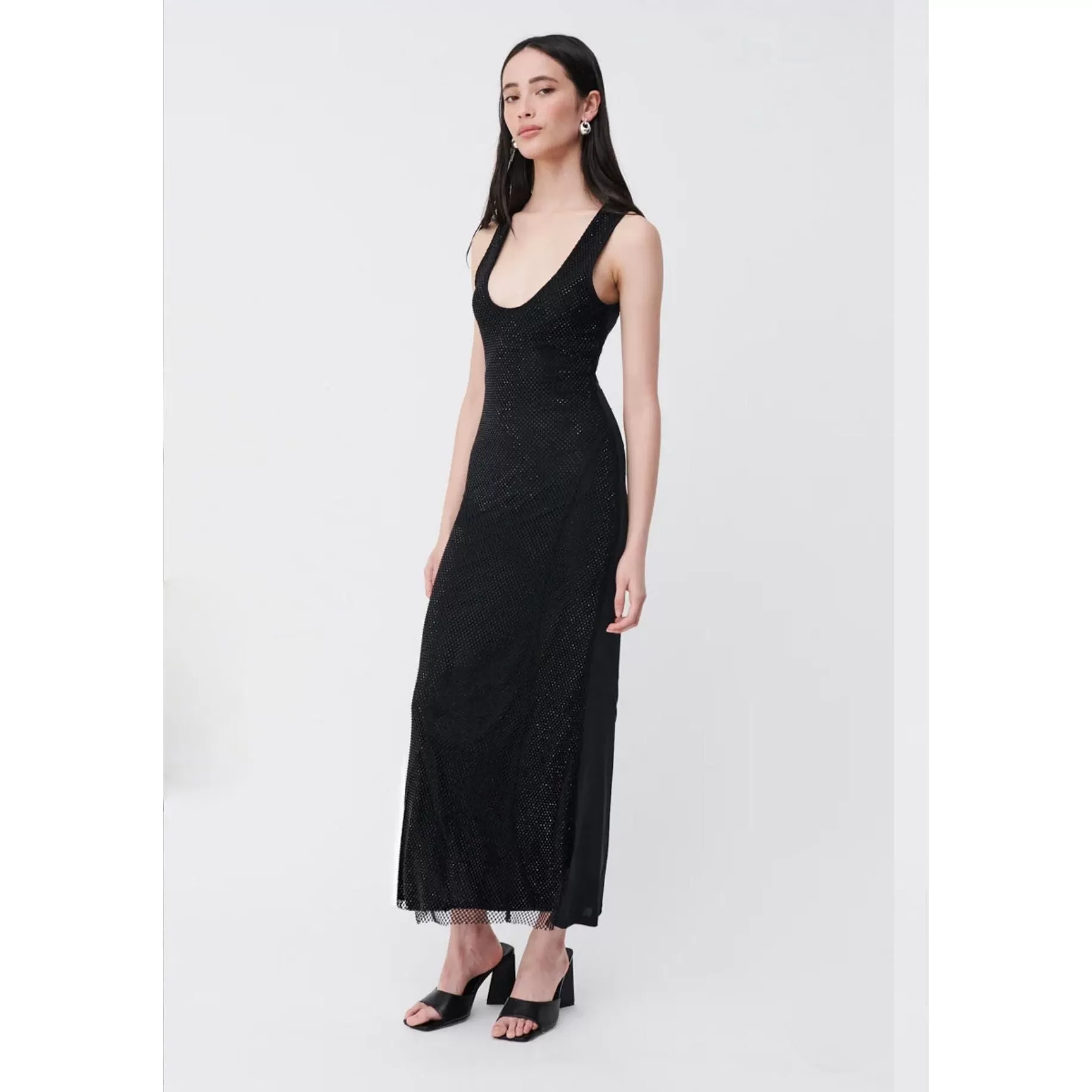 Suboo Dali Plunge Neck Longline Maxi