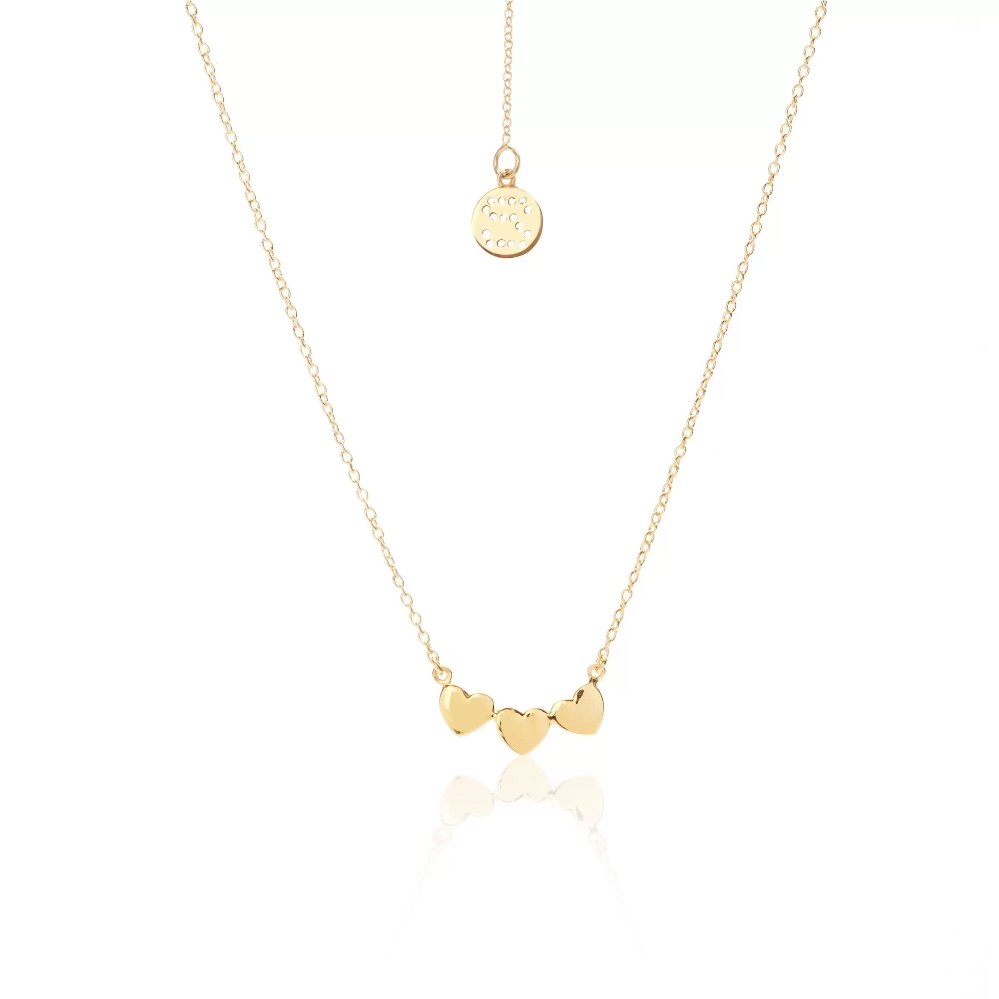 Superfine / Necklace / Sweetheart / Gold