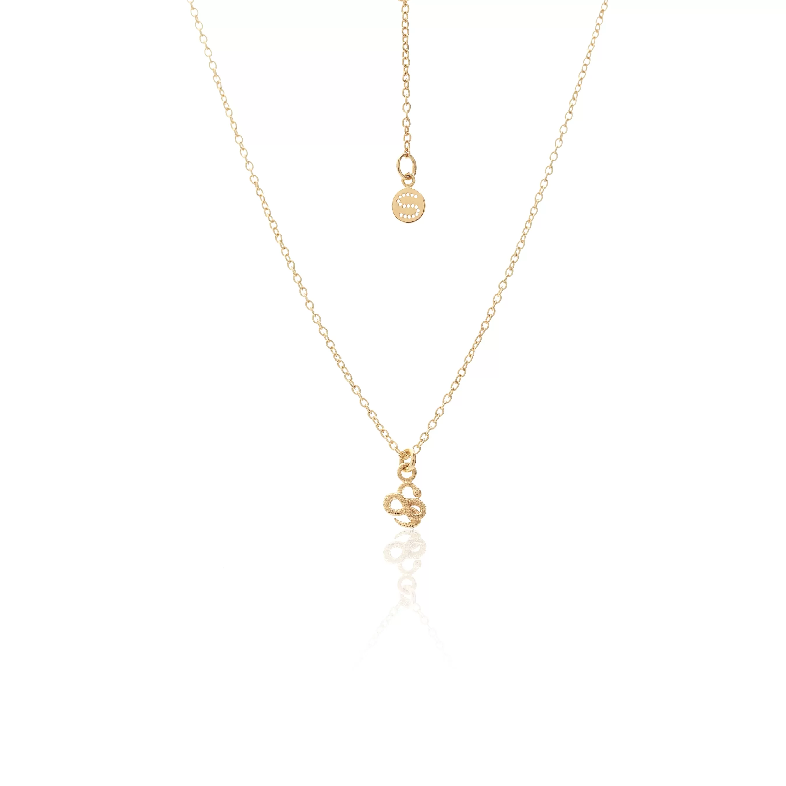 Superfine / Serpent Necklace / Gold