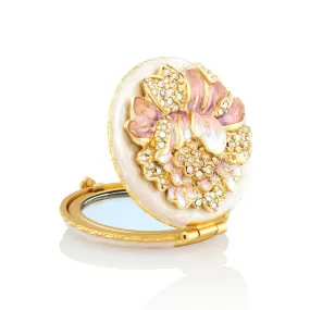 Swarovski Crystal Angela Floral Compact