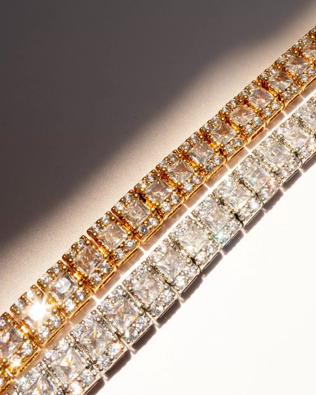 The Triple Crystal Tennis Bracelet