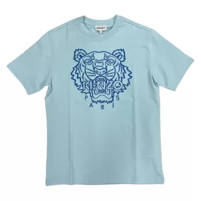 Tiger Skate Classic Baby Blue Tee