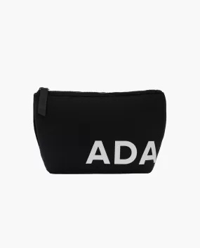 Travel Pouch - Black/Marshmallow White