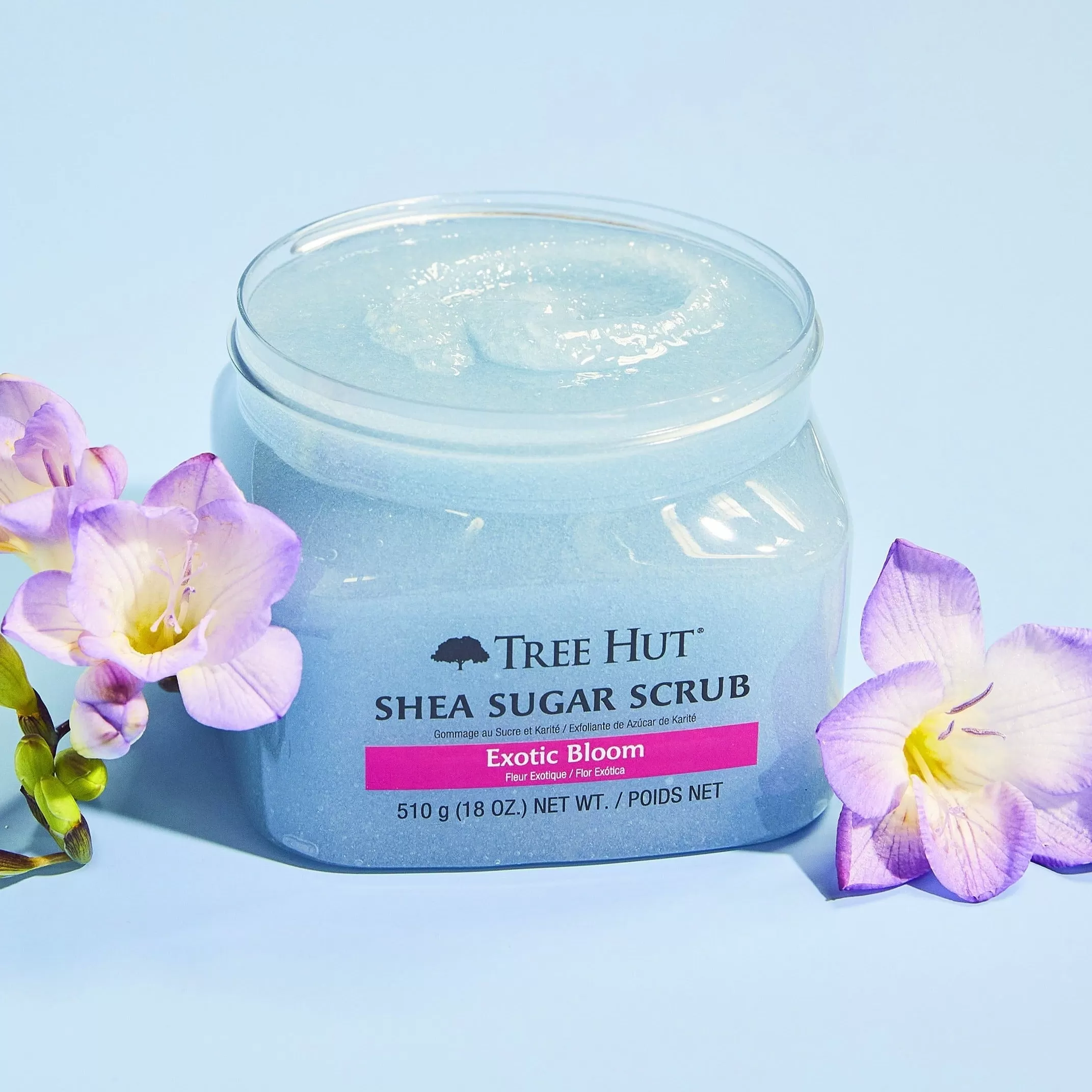 TREEHUT Exotic Bloom Exfoliante de Azúcar Con Karité