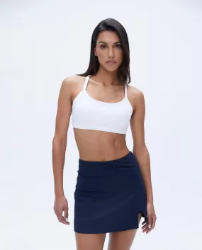 Ultimate Strappy Racer Bra - White