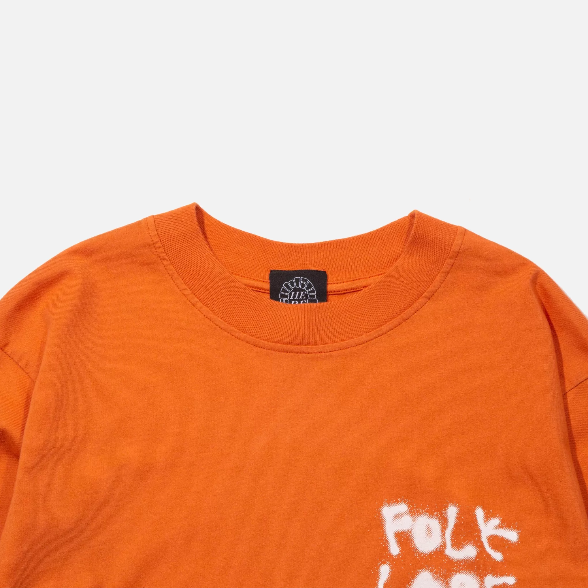 Us Folk Long Sleeve T-shirt - Copper