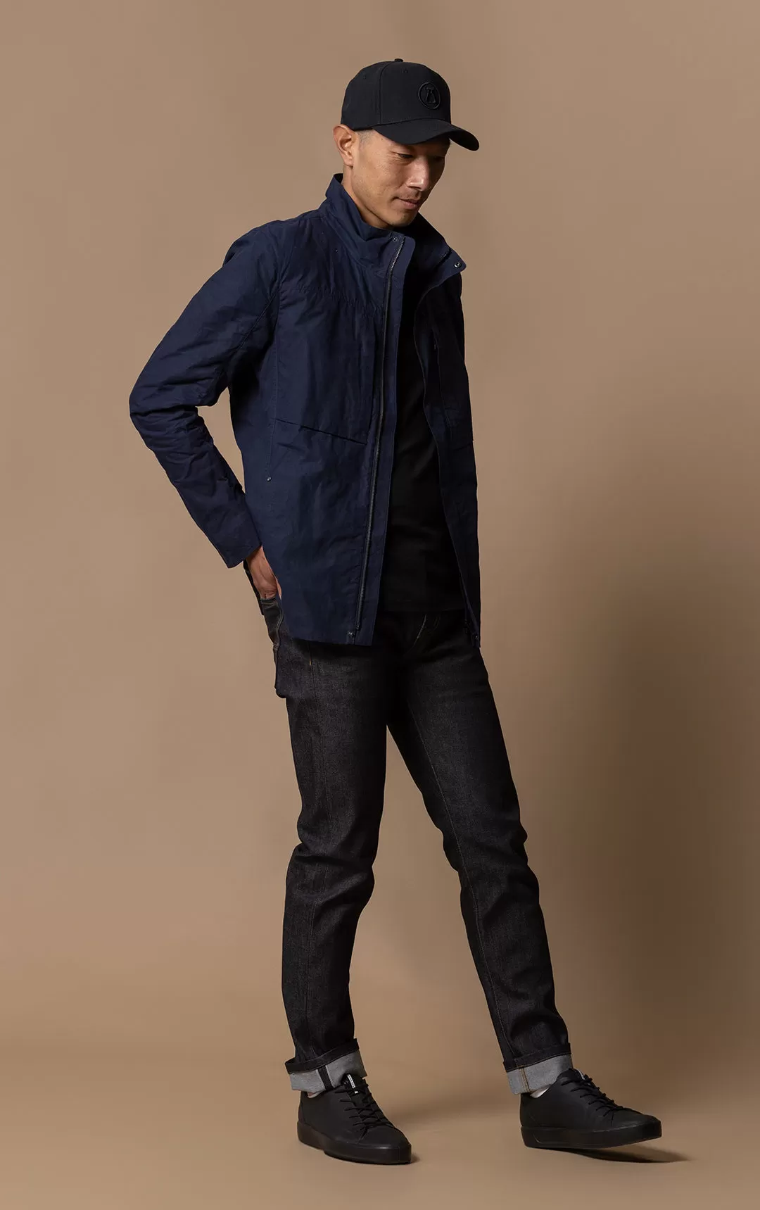 WAXED COTTON JACKET - CLEARANCE