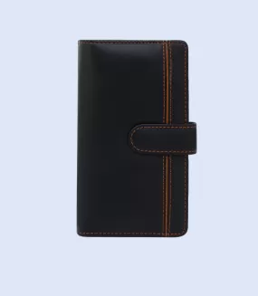 WB2222-BLACK/TAN-Women Wallet