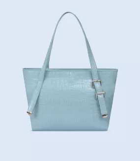 WB2391-BLUE-Women Shoulder Bag