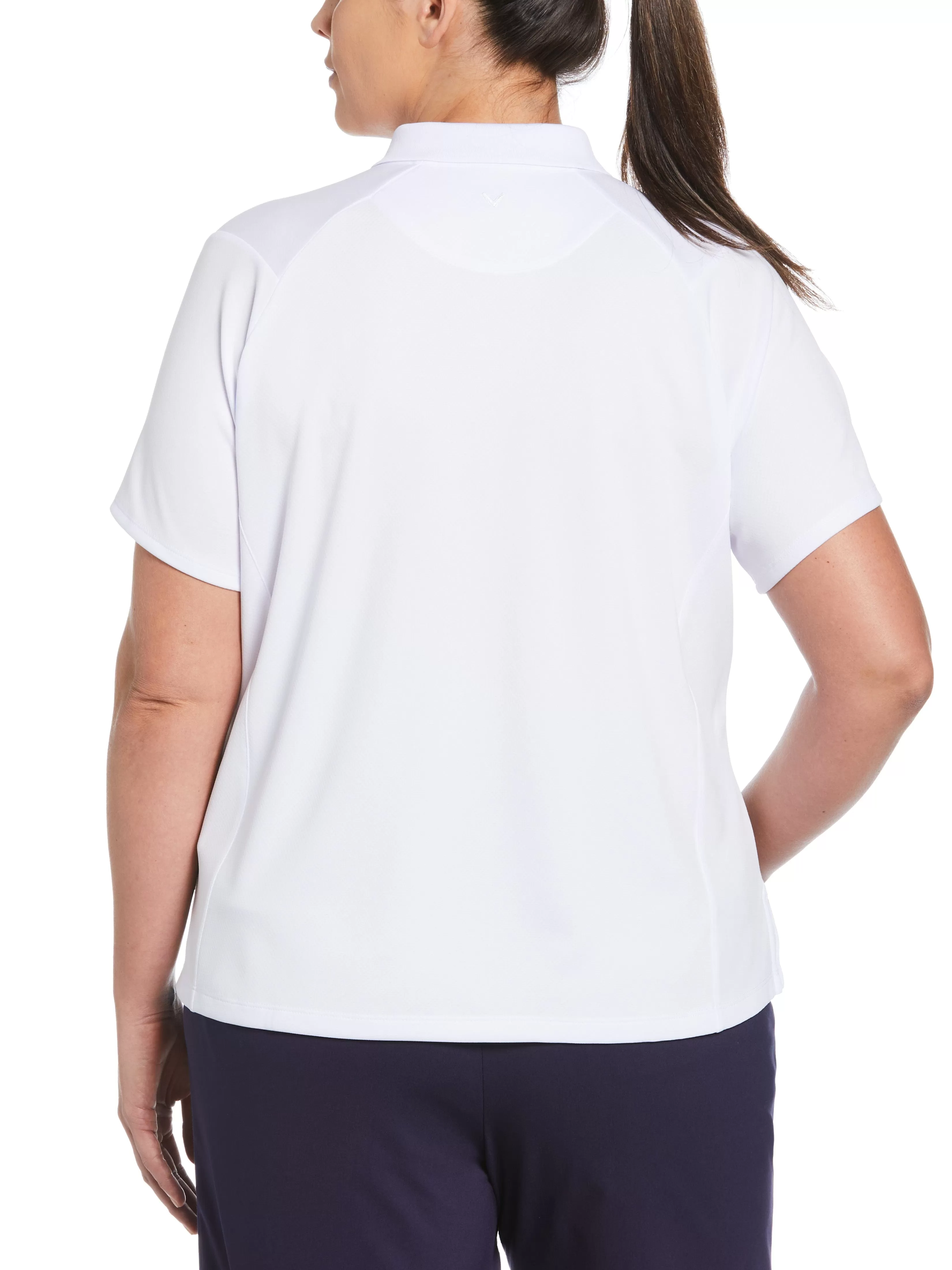 Womens Plus Swing Tech Polo