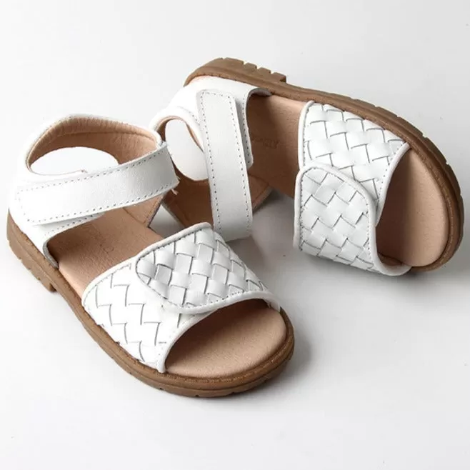 Woven Hard Sole Sandal Cotton